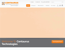 Tablet Screenshot of centaurus.in